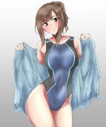 水本ゆかり競泳水着。