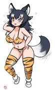タイガービキニオオカミ