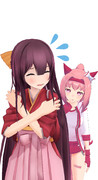手が届かない＝神風衣装と似てる＝ウララ新衣装