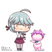 浜波　艦これワンドロ　220109