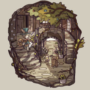 箱庭 ニコニコ静画 イラスト