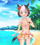 ウマ娘　水着スぺ