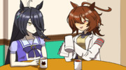アグネスタキオンとマンハッタンカフェ(修正版)