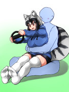 アライさん先輩専用ゲーミングチェアになりたい