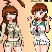 衣装チェンジ球磨大井