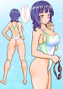 果林先ぱい・競泳水着