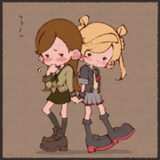 大井っちと阿武隈っち