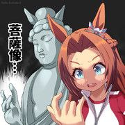 カワカミプリンセスと菩薩の拳