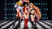 [東方MMD]サムネ供養：レースクイーンな3人