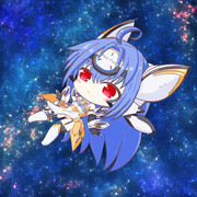 宇宙空間をぷかぷか