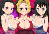 3人の巨乳の嫁たち