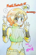 FF7  24th Anniversaryユフィちゃん