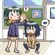 もこっちに鉄槌を下すゆりちゃん