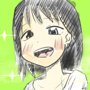 タコピー7話より　しずかちゃんの輝く笑顔