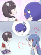 音街の帽子をかぶりたいきりたん