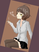 煙草 ニコニコ静画 イラスト