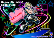 新日本プロレス　SANADA　選手　お誕生日2022