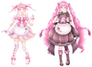 魔法少女⭐︎錆音ﾌﾞﾘｷﾁｬﾝの立ち絵