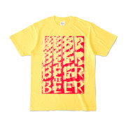 Tシャツ | イエロー | ビルでBEER辛口