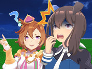 見えてはいけないものが見えて困惑するアヤベさん