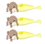 人面魚 ニコニコ静画 イラスト