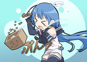 節分らくがき「五月雨(艦これ)」220130