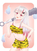 鬼と言えば虎柄ビキニ