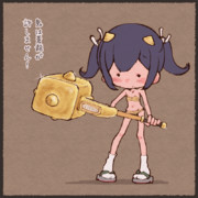 鬼と金棒と蒼龍だっちゃ、