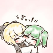ハグ ニコニコ静画 イラスト