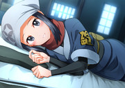 添い寝してくれるショウちゃん