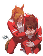 【ウマ娘】「エルとグラスでプロレス…おや、様子が…」