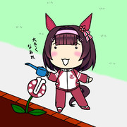 ニシノフラワー（ウマ娘）アイコン用
