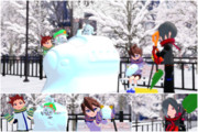 雪あそび
