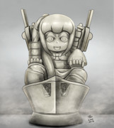 ｶｽﾐﾁｬﾝｦﾀﾀｴﾙ像