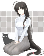 祥鳳さんにも縦セーター着て欲しい