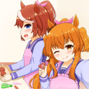 テイオーちゃんとチョコ作り！