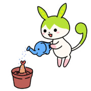 【GIF】エビフライの世話をするずんだもん【透過】