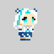ドット絵「羽渦ミウネル」