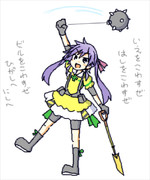 シャベル ニコニコ静画 イラスト