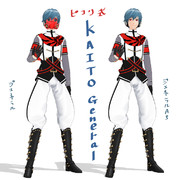 【KAITOジェネラル】兄さん誕生日おめでとう！【モデル配布】