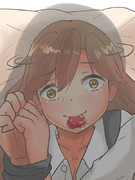 提督をからかい過ぎた荒潮ちゃん