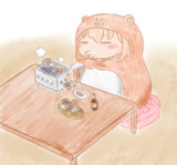 炭火焼きキノコ