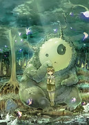 森の番人　色付けた