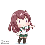 如月　艦これワンドロ　220218