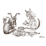 ウオッカに原付いじらせたい