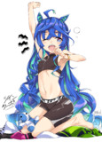 髪下ろしツインターボ