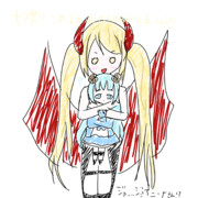 アオメちゃんを娘にしようとするジョアニーナさん