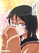 長袖セーラー服だＪＫ霧島さん