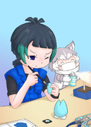 モデラーキュルルちゃん1