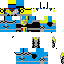 【64x64】Minecraft　仮面ライダーデューク　レモンエナジーアームズ　修正版